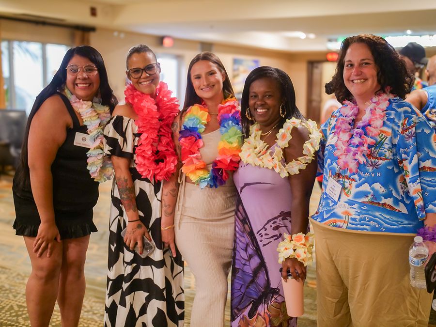 Members at the reception